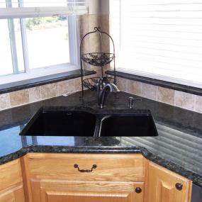 Corner sink kitchen remodeling in Wheat Ridge, Colorado